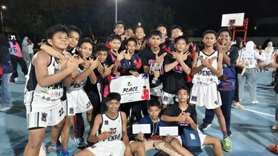Dua Setengah Bulan Tak Kenal Lelah, SMPN 4 Bontang Pertahankan Gelar Raja Basket Pelajar