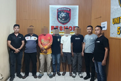 Polres Indramayu Amankan Lima Terduga Pelaku Pengeroyokan terhadap Seorang Dokter