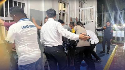Lapas Nunukan Melakukan Penggeledahan Kamar Hunian, libatkan personel TNI dan Polres