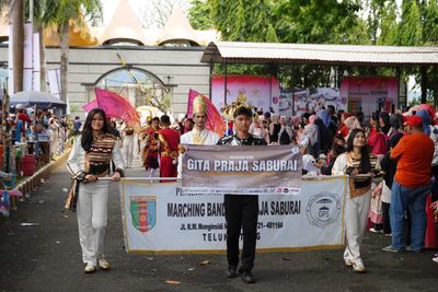Marching Band Gita Praja Saburai Lampung Raih Juara Umum Kejurnas Marching Band