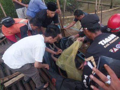 Dua Bocah Tenggelam di Sungai Ciliman Pandeglang Ditemukan Meninggal Dunia