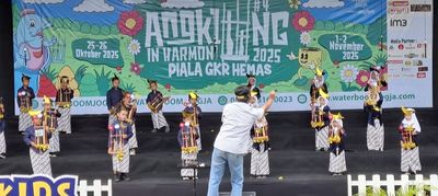 Semarak 5000 Anak di DIY Dalam Pentas Angklung in Harmony #4 Perebutan GKR Hemas di Waterboom Jogja : Tanamkan Budaya Sejak Dini