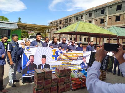 Rayakan HUT ke-14, NasDem Aceh Tengah Tebar Kebaikan untuk Anak Panti