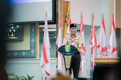 Gubernur Lampung Ajak Pramuka Lampung Perkuat Peran Pembentukan Generasi Muda