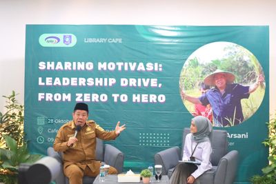 Gubernur Hidayat Arsani Berbagi Kisah Inspiratif: Leaders, Drive, From Zero To Hero