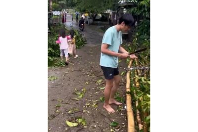 Belasan Rumah Di Dua Desa Di Kecamatan Jawilan Kab.Serang Keterjang Puting