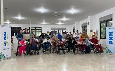 PNM Dorong Cerebral Palsy Berdaya di Hari Sumpah Pemuda, Beri Beasiswa buat Siswa dan Pengajar