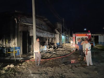 Terjadi Kebakaran Kandang Ayam PT Malindo Tbk Pamarayan