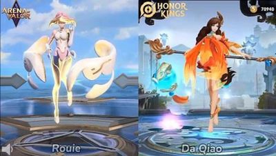 Mirip Tapi Beda! Inilah Perbandingan Hero AOV dan HOK