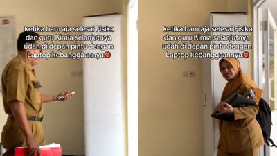 Baru Selesai Fisika, Guru Kimia Udah Datang! Netizen: Kasih Napas Dulu, Bu!