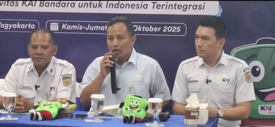Penumpang KA Bandara YIA Tembus 2 Juta, Railink Ajak Masyarakat Jaga Keselamatan dan Kenalkan Maskot Yaya