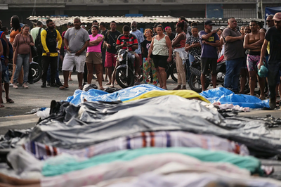 Brazil Mencekam: Jalanan Rio de Janeiro Jadi Medan Perang Antara Polisi ke Geng Narkoba, 132 Tewas