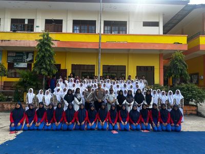 Satlantas Aceh Selatan Ajak Pelajar Jadi Pelopor Tertib Lalu Lintas Lewat Polisi Saweu Sikula