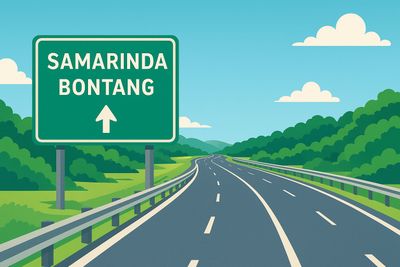Tol Balikpapan–Samarinda Diprioritaskan Tembus Bontang, Gunakan Skema KPBU