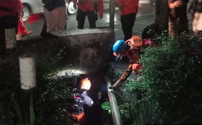 Perempuan Ditemukan Meninggal setelah 25 Jam Hanyut di Selokan Kota Malang