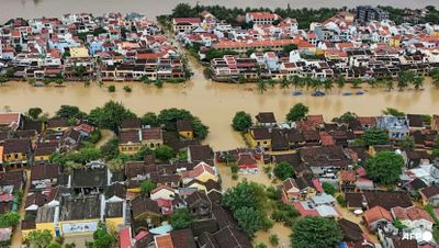 Banjir Terparah di Vietnam Tengah, 10 Orang Tewas dan Ribuan Rumah Terendam