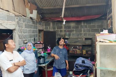 Lurah Tengah Ajukan Bantuan Perbaikan Rumah Warga Terdampak Angin Kencang
