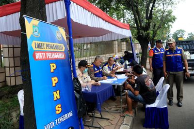 96% Mobil Berbahan Bakar Bensin Lolos Uji Emisi Massal di Kota Tangerang