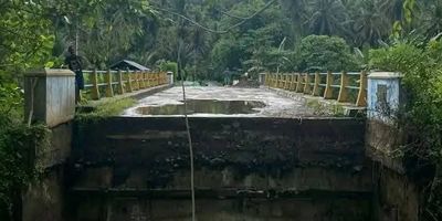 Putus, Jembatan Penghubung Mondatong-Pomoman Bolmong Terisolir