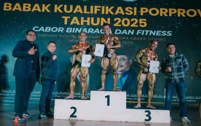 Bikin Bangga! Dua Atlet Binaraga Berau Ukir Prestasi di Kualifikasi Porprov 2026