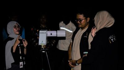 Jadi Satu-satunya Kampus Pembuat Teleskop Fotografi Astronomi, Itera Sukses Amati Langit Lampung