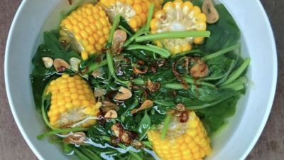 Kelezatan dan Nutrisi Sayur Bening Bayam dan Jagung Manis