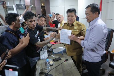 Aksi Demo Lanjutan Timah Dibatalkan, Inilah Tiga Poin Tuntutan Penambang, Batara: Kami Berharap PT Timah Tepati Janji