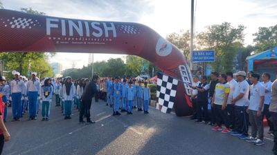 Sumpah Pemuda 2025: Warga Banda Aceh Antusias Ikut Tarkam Fun Run 5K