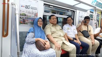 Presiden Prabowo Subianto Resmikan Revitalisasi Stasiun Tanah Abang