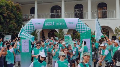 Ratusan Pelari Ramaikan Surplus 5K Charity Run 2025: Berlari Demi Pangan Sehat Anak Indonesia