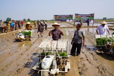 Kejati Lampung dan Pemkot Metro Gelar Tanam Raya