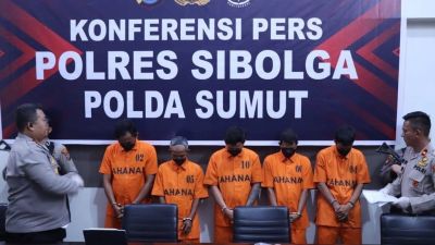 Kejadian Tragis di Masjid Agung Sibolga: Lima Tersangka Ditangkap Sehubungan dengan Penganiayaan Fatal