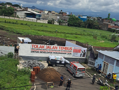Polemik Jalan Tembus Candi Panggung Mulai Pengaruhi Hubungan Warga Griyashanta