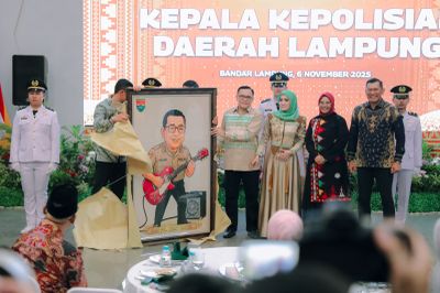 Lampung Sambut Kapolda Baru, Gubernur Lampung Ajak Perkuat Kolaborasi Demi Daerah Aman dan Sejahtera
