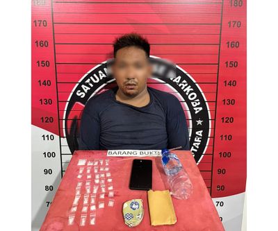 Satresnarkoba Aceh Utara Grebek Pengedar, 38 Paket Sabu Siap Edar Disita!