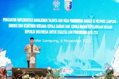 Gubernur Lampung Minta ASN Jadi Penggerak Wujudkan Asta Cita dan Visi Misi Pemerintah Daerah