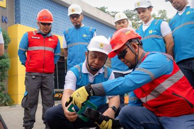 PLN Lampung Siaga Hadapi Ancaman Bencana, Jaga Keandalan Pasokan Listrik