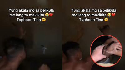 Viral! Ayah Nekat Bobol Atap Rumah Demi Selamatkan Istri dan Anak Saat Banjir