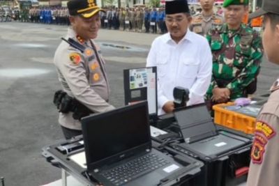Tanggap Darurat Bencana Hidrometeorologi, Kapolres Apel Gabungan Personel dan Cek Perlengkapan Siaga