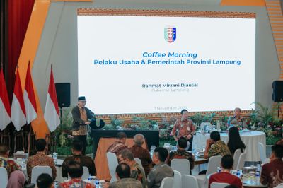 Gubernur Ajak Dunia Usaha Perkuat Sinergi untuk Wujudkan Ekonomi Lampung yang Berdaya Saing