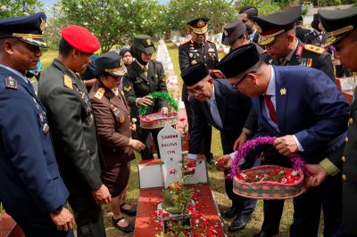 Upacara Ziarah Hari Pahlawan di Banten Dipusatkan Di Taman Makam Pahlawan Ciceri