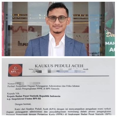 KPA Warning BPS RI: Jangan Tutup Mata atas Dugaan Nepotisme dan Pemalsuan Dokumen di BPS Simeulu
