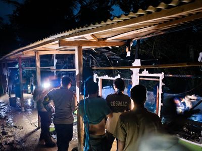 Rumah Warga Cidodok Kec. Petir Hangus Teebakar Diduga Akibat Konsleting Listrik