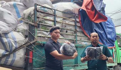 Polda Jateng Sita Ribuan Tas dan Sandal Eiger Palsu di Surakarta