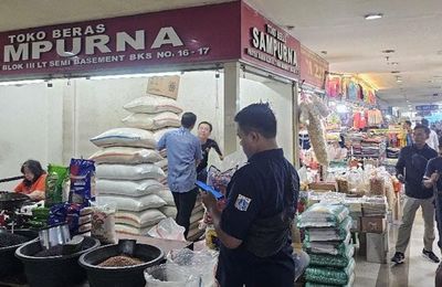 Polda Metro Jaya Sidak 34 Pedagang usai Ditegur Jual Beras Lebihi HET, Ini Hasilnya