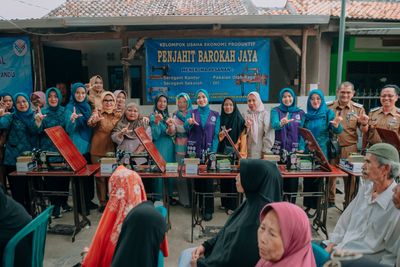TP PKK Lampung Ajak Warga Pesisir Terapkan Hidup Sehat dan Berdaya