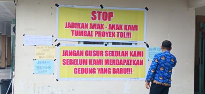 Wali Murid SD Nglarang Tagih Janji Pemerintah Imbas Terdampak Tol Yogya - Solo