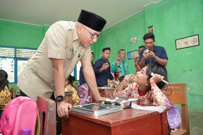 1,5 Juta Warga Lampung Nikmati Program Makan Bergizi Gratis