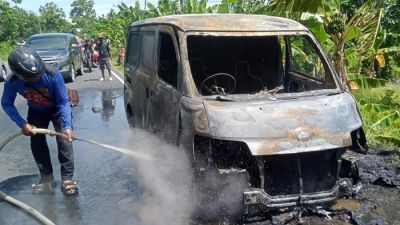 Kebakaran Mobil Kas Bank BUMN di Polewali Mandar: Kerugian Rp 4,6 Miliar