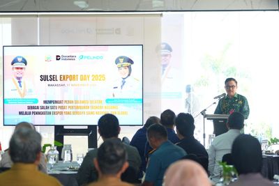 Jufri Rahman Buka Sulsel Export Day 2025, Dorong Makassar New Port Jadi Pelabuhan Utama Kawasan Timur